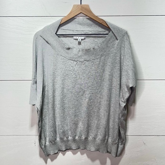 Cabi • Marble Gray Lounge Silk Blend Sweater Style #200 Size Medium - Picture 2 of 5